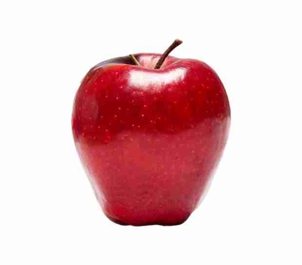 manzana grande roja